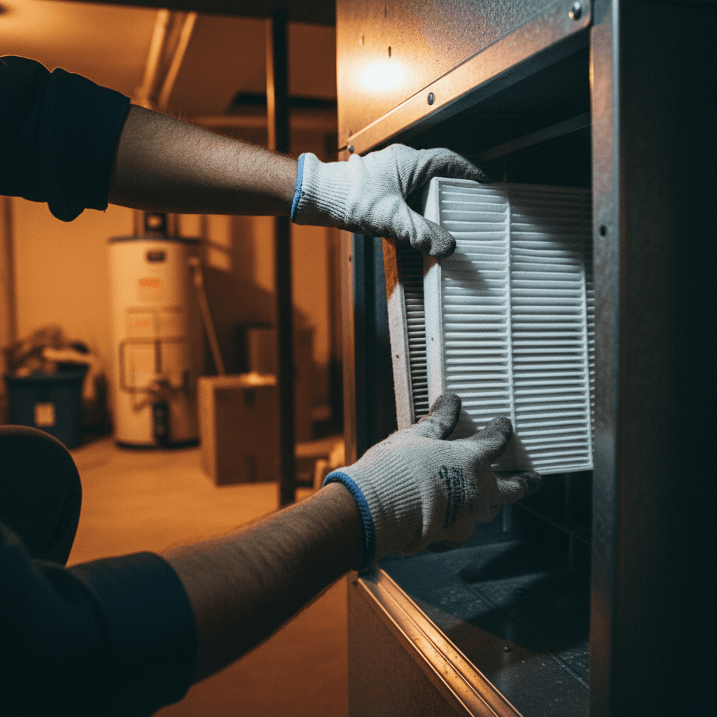 Emergency HVAC filter replacement service